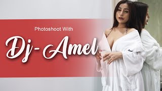 Photoshoot With DJ-AMELIA | Model ini tambah Cantik disaat pakai kimono putih