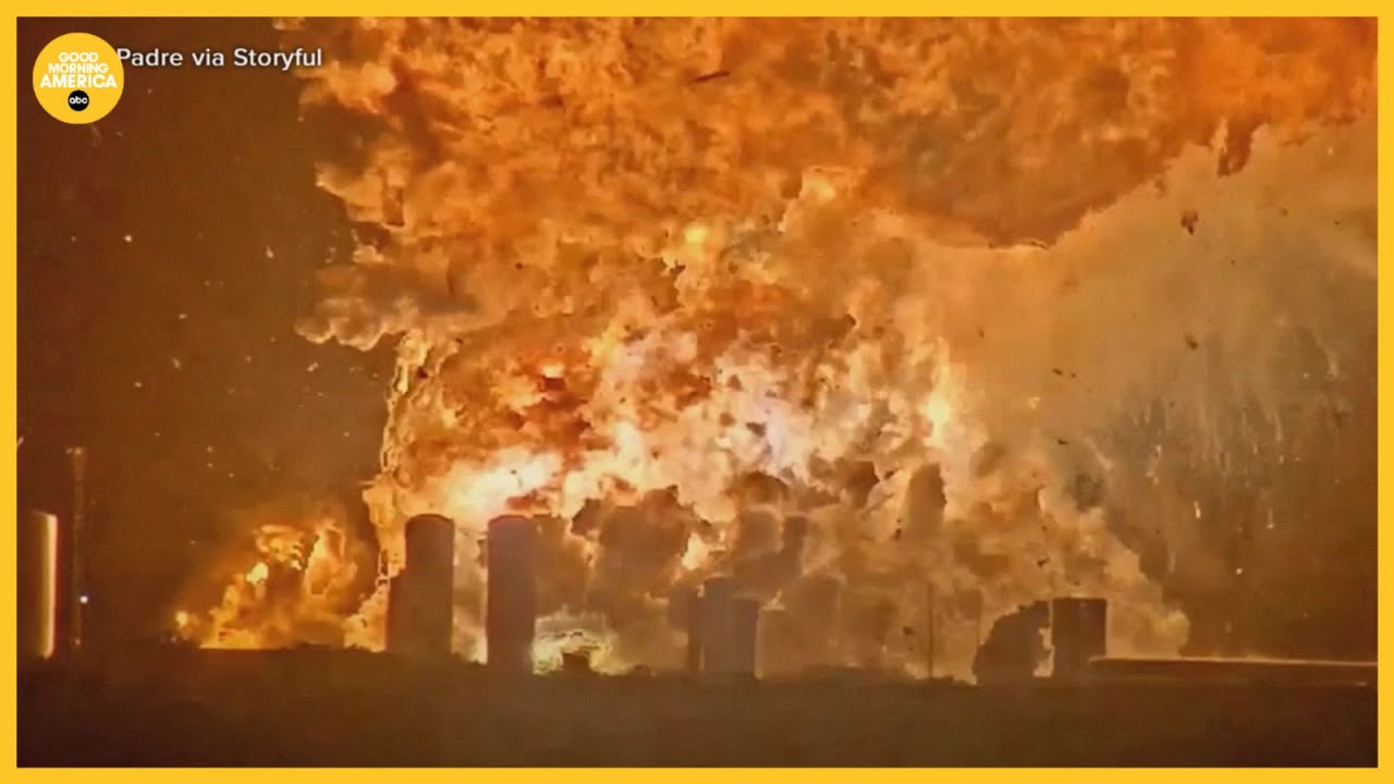 SpaceX Starship explodes during routine pre-flight test