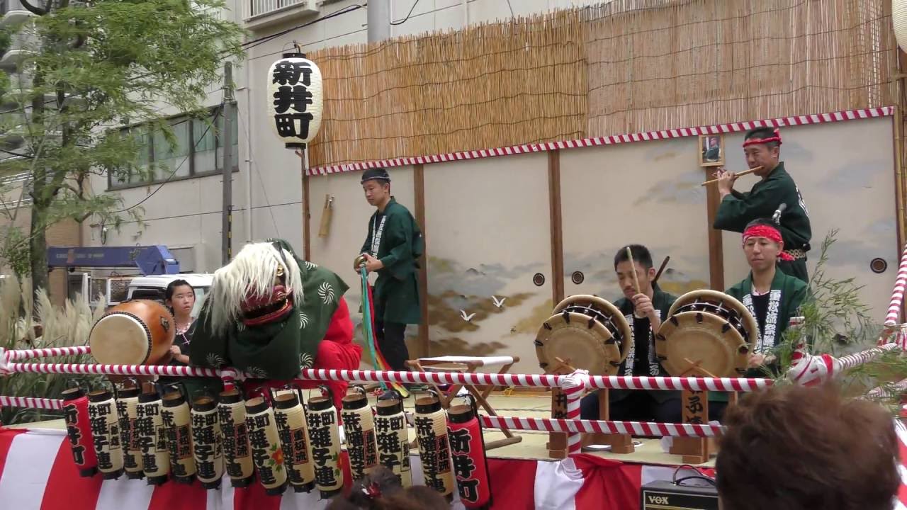 ところざわまつり16 新井町 荒幡囃子連と御幸町山車 Youtube