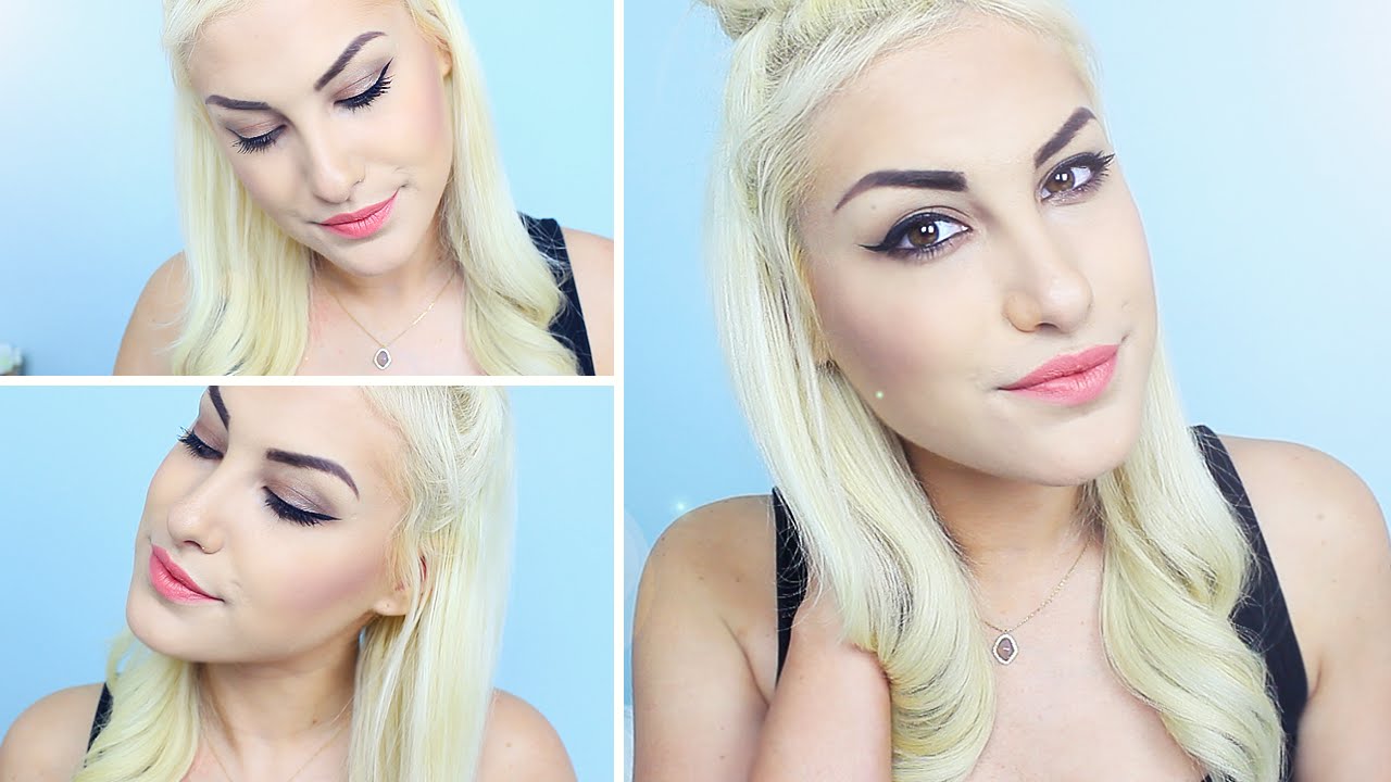 BROWN SMOKEY + CORAL LIP | FLORMAR MAKEUP TUTORIAL ♡ Stefy Puglisevich beautycon