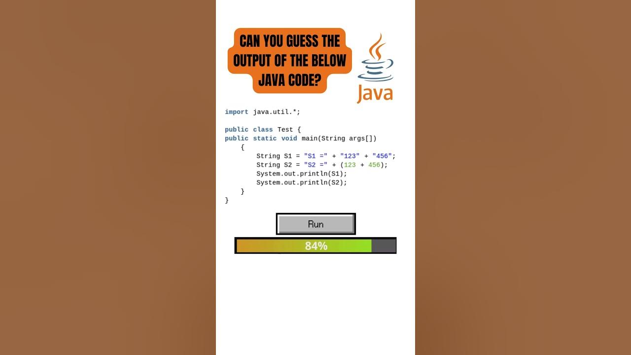 Guess the output of the JAVA code - 4 #computer #programminglanguage # ...