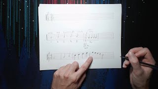 ASMR Music Theory Introduction: Notes, Pitch, Rhythm | Soft Spoken, Writing Sounds screenshot 5