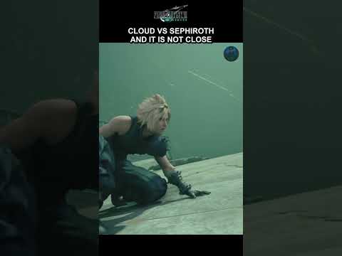 Cloud vs Sephiroth and it is NOT close - FINAL FANTASY VII REMAKE [4K HDR] #Shorts