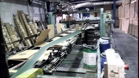 VIDEO OVERSYS U14200115 ISOWA PS6 4 COLOR FLEXO FOLDER GLUER