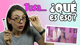 Thumbnail image for Explico la canción TUSA a estudiantes de español