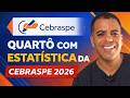 Quartô  Com Estatística da Cebraspe 2026 - UFAC