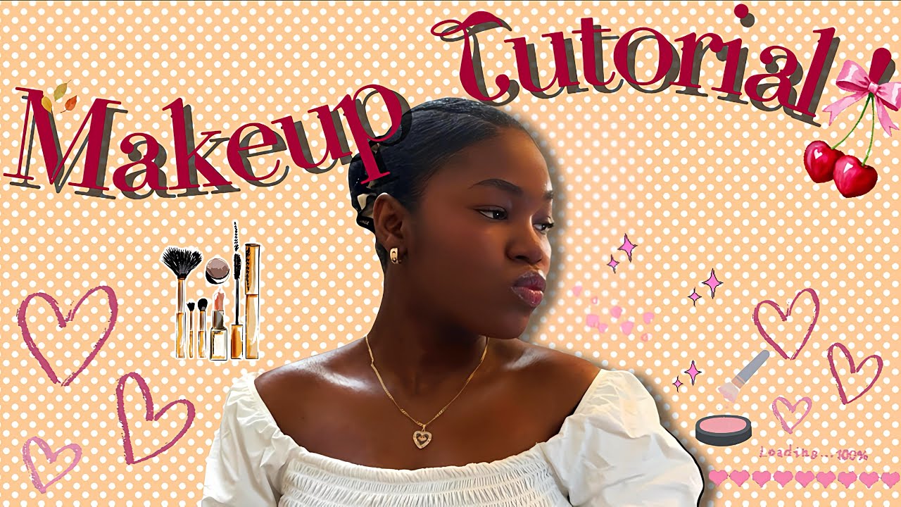 Makeup Tutorial Fun Beginner makeup tutorial | cute and detailed, all you neeed! - YouTube