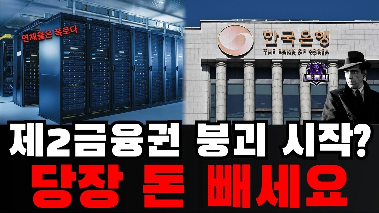 보이지 않는 뇌관, 그림자 금융: 제2금융권 연체율 급등의 숨겨진 의미