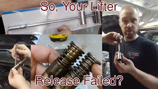 When Your Lifter Release Attempt Fails (Stuck in Bore)