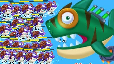 🐠🐡🐟Fish Evolution Max Levels Walkthrough Gameplay Part 13 (iOS Android)