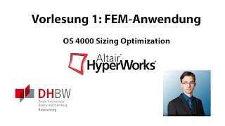 Celebrity Optistruct OS 4000 Sizing Optimization Profile