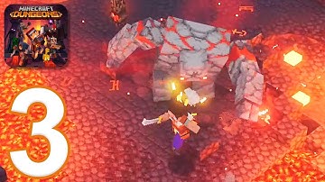 Minecraft Dungeons - Gameplay Walkthrough Part 3 - Cacti Canyon and Redstone Mines (PS4 Pro)