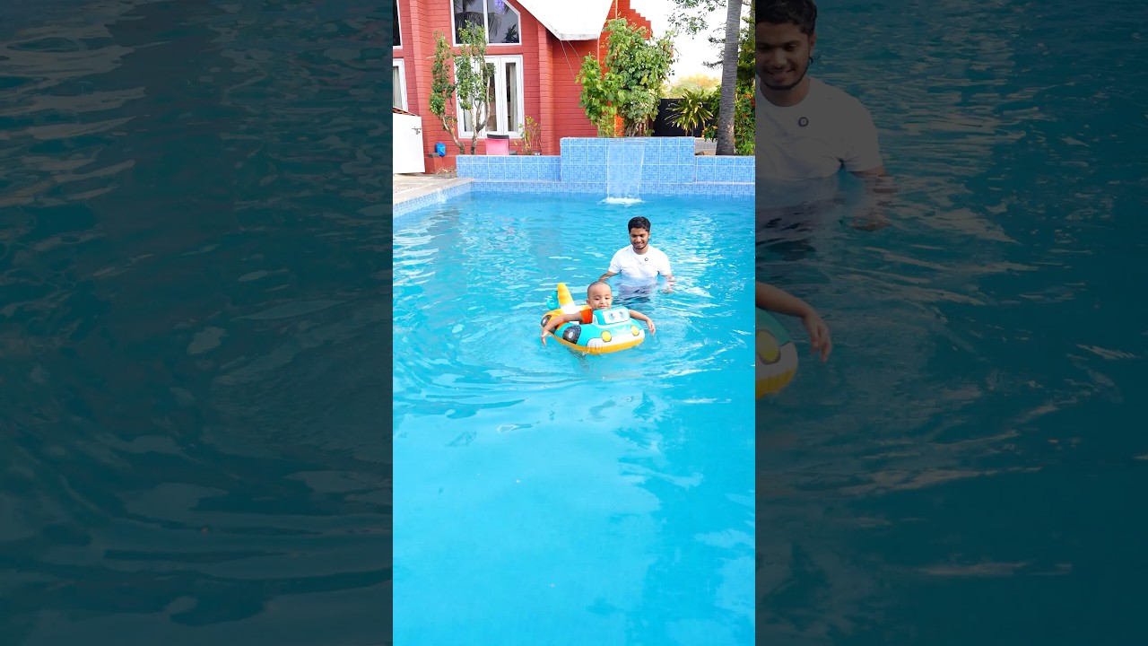 Swimming Pool na Nirav Ah Pudikavae Mudiyaathu!🤣💯 #babycomedy #funny #comedy