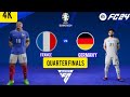FRANC VS GERMANY |1=2| Quarter finals  uefa Euro2024 Germany(4k 60fps)FIFA GAMING⚽🥅 EASports FC 24