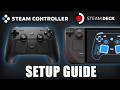 How To Setup Steam Controller On Steam Deck/SteamOS: Bluetooth, Puck, Wired Connection