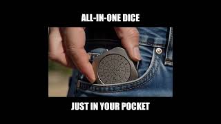 Portable Dice Spinner EDC #kickstarter #edc #dice #gadgets #fidget