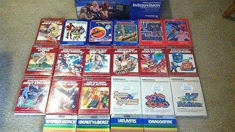 My Boxed Intellivision Collection