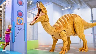 toy dinosaurs are alive prehistoric animal adventure children