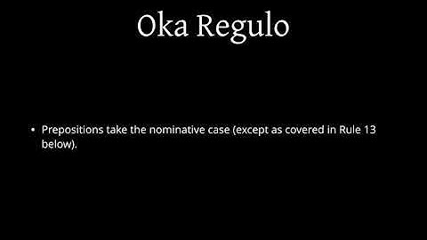 Esperanto 101: The 16 Rules (For Dating My Language)