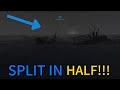 Fleet Collier Splits In Half During Storm In Stormworks!!!