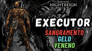 Executor com Sangramento, Gelo e Veneno é QUEBRADÍSSIMO  - Solo Run 'Adel Boss' (NightReign)