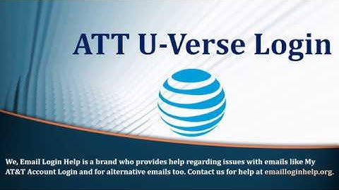ATT Uverse Login Account