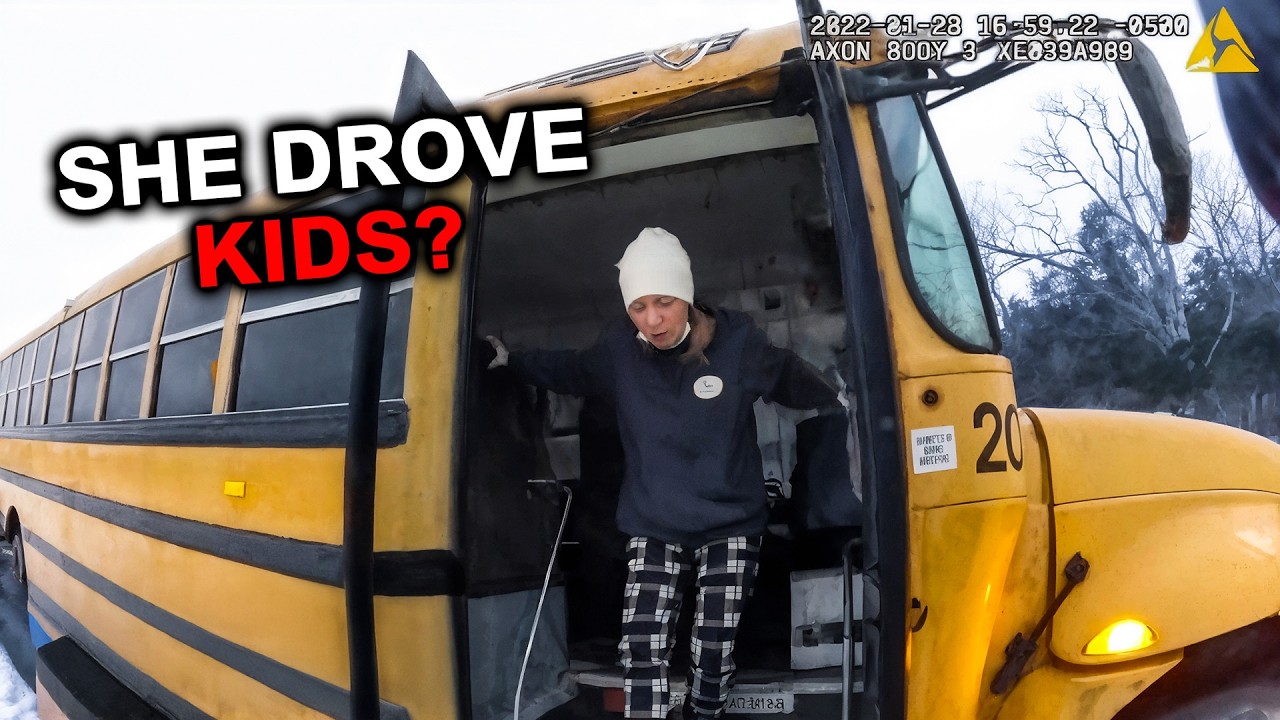 School Bus Driver Arrested for Drunk Driving With Kids - YouTube
