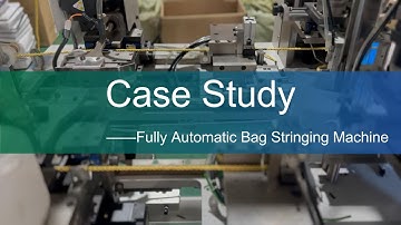 Fully Automatic Bag Stringing Machine