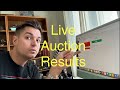 Auction Results live! See what things sold for from our last adventure!