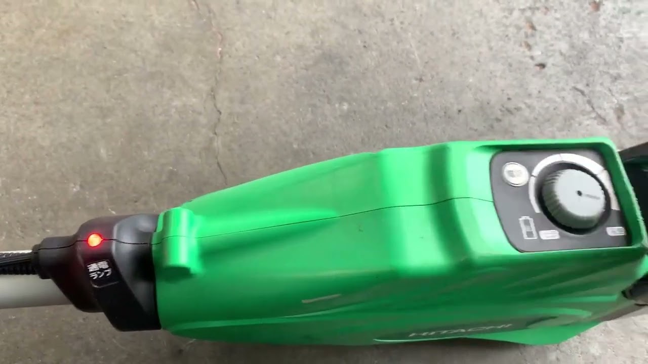 HITACHI/日立工機 18V コードレス刈払機 CG18DSCL バッテリー付 簡易 