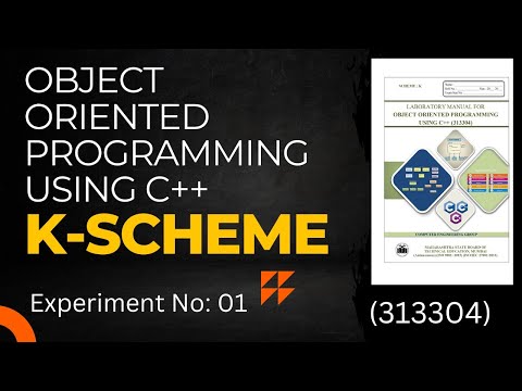 OOP MSBTE Manual Solution ||  EXPERIMENT NO: 01  || Oop manual answer k scheme || C++ manual [co-3k]
