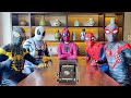 5 SPIDER-MAN Team vs MAGIC CAMERA ( Chinese Food Picture , Battle Nerf Gun Picture , Scary Picture )
