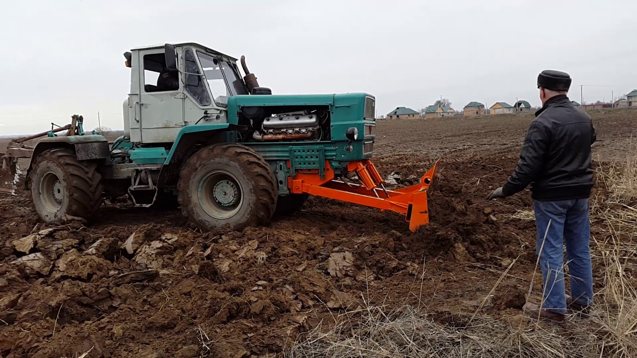 ХТЗ Т 150 мини бульдозер - YouTube