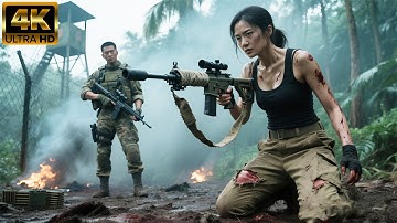 【2025最新动作电影】精英小隊叢林遭遇伏擊，俘虜女醫生一句話讓全軍倒戈，血洗罪惡基地！| 戰火功夫堂Action Theater