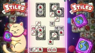 3 Tiles Cat - Matching Puzzle screenshot 1