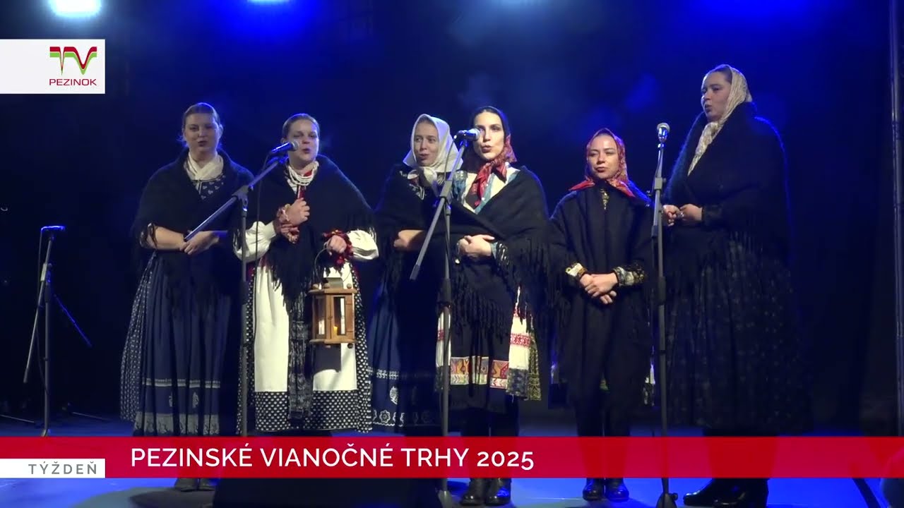 Pezinské Vianočné trhy 2025