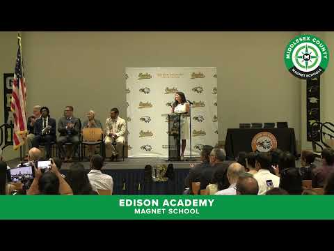 Class of 2024 Graduation | Edison Academy Magnet SchoolEstablished in 1914 by the Middlesex County Board of County Commissioners as the nation's first vocational and technical high school district, Middlesex County Magnet Schools fulfill an essential need for free occupational training in the State of New Jersey. The district receives high school and adult education applications from nearly 118,000 families throughout Middlesex County. Students in the district benefit from 33 distinct career program offerings on campuses situated in five local municipalities: East Brunswick, Edison, Perth Amboy, Piscataway, and Woodbridge.Subscribe to the Middlesex County Magnet Schools YouTube channel: https://youtube.com/@mcmagnetschools
Follow Middlesex County Magnet Schools on Instagram: https://instagram.com/middlesexcountymagnetschools
Like Middlesex County Magnet Schools on Facebook: https://facebook.com/mcmagnetschools
Follow Middlesex County Magnet Schools on Twitter: https://twitter.com/mcmagnetschools
Read all Middlesex County Magnet Schools news: https://mcmsnj.net/newsFor media inquiries, contact: externalaffairs@mcmsnj.netLearn more about the district at https://www.mcmsnj.net
College Ready. Career Ready. Life Ready. Class of 2024 Graduation | Edison Academy Magnet School