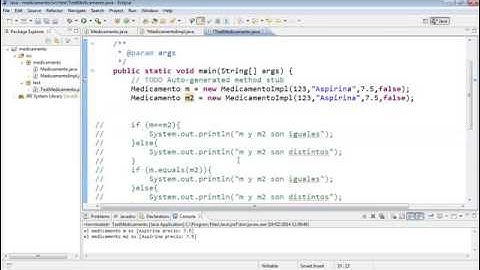 Interfaz y Clase en Java (IV) (Método equals)