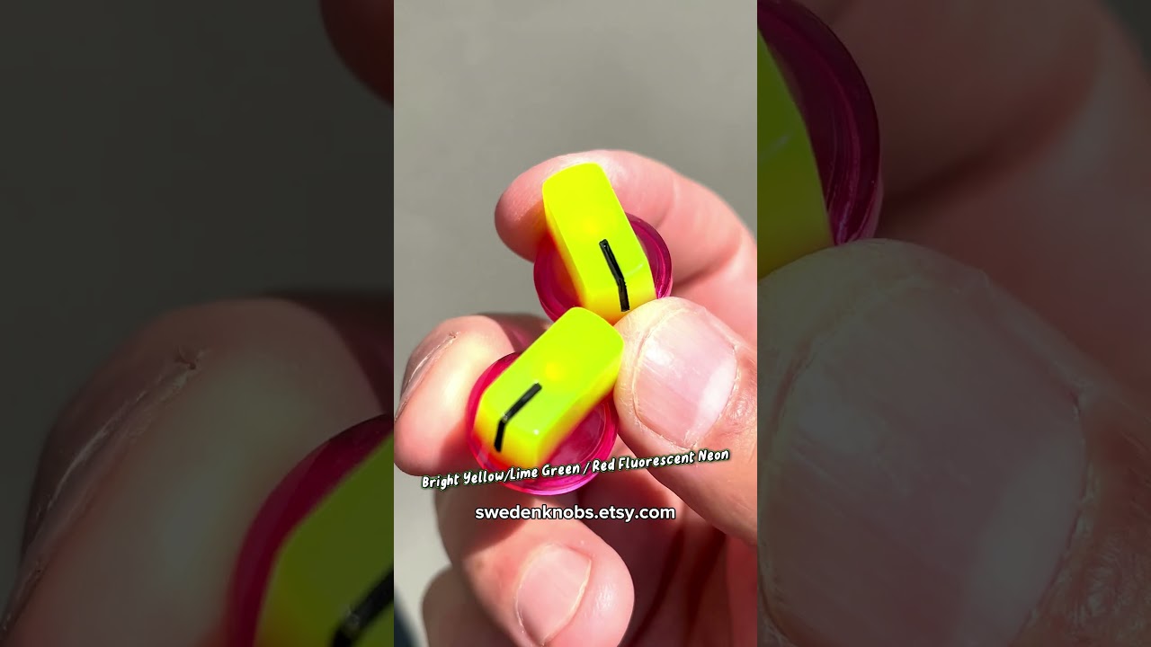 🔥Amazing knobs - Unique Davies 1510 Clone Knobs for Guitar Pedal etc  - Sweden Knobs