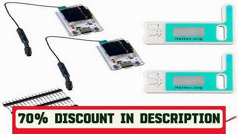 A must-have product! 2Sets ESP32 LoRa V3 Development Board 868MHz 915MHz SX1262 0.96 Inch OLED Dis