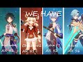 Genshin characters me and my friends have || Genshin trend