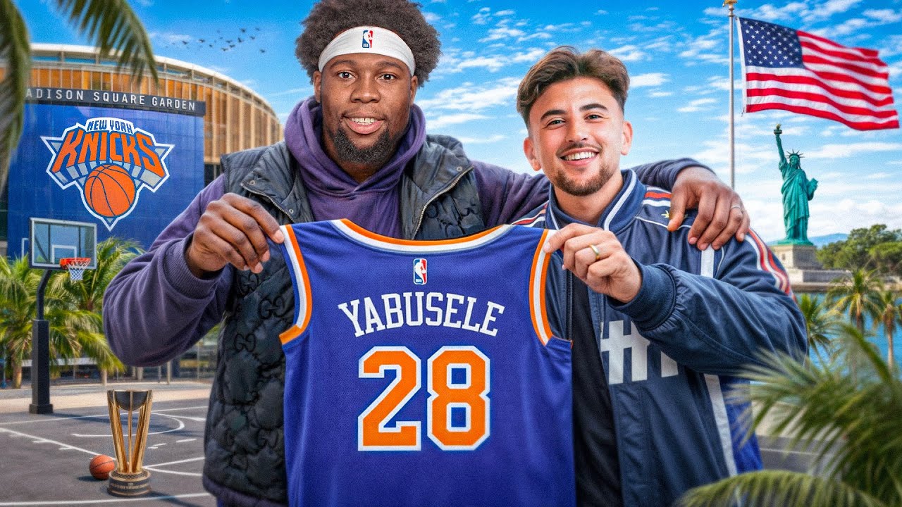 24h dans la vie d’un joueur de NBA ! 🏀 (Ft. Guerschon Yabusele)