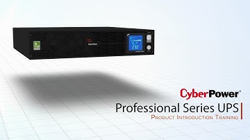 CyberPower Professional Series UPS Product Introduction