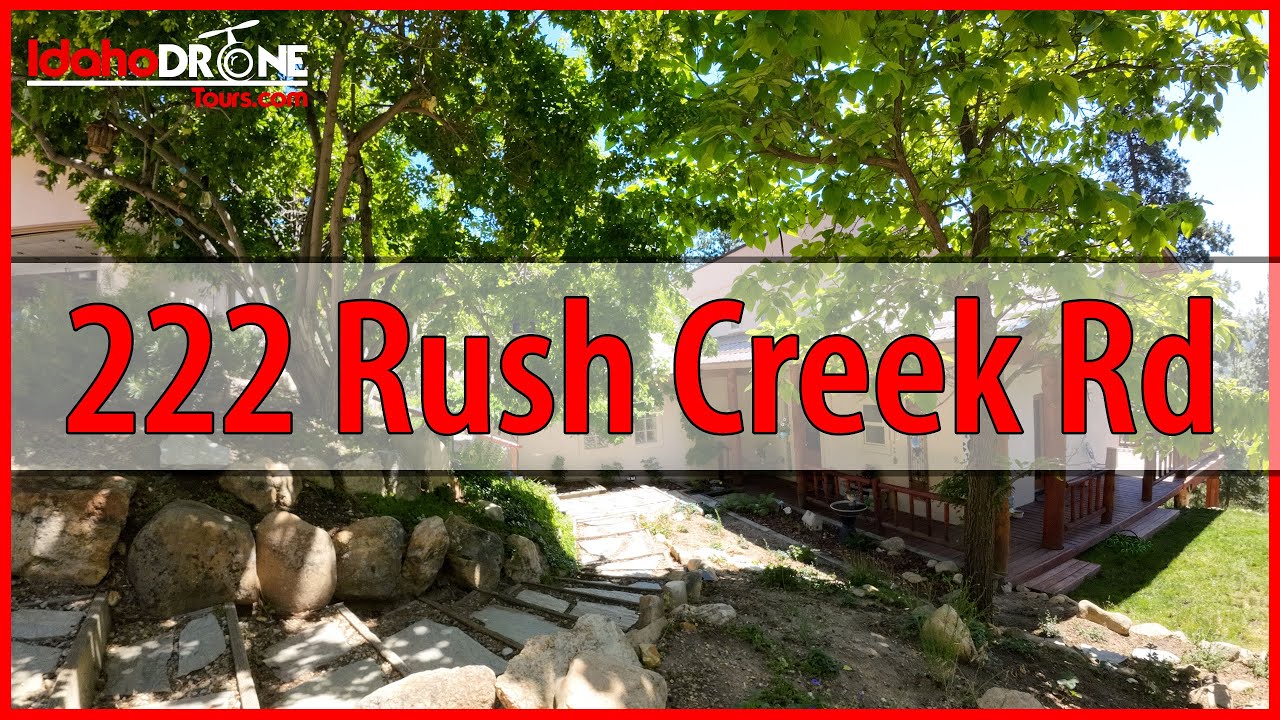 222 Rush Creek Dr. Boise Idaho Drone Tour