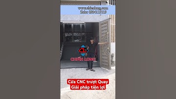 Cửa trượt Quay CNC thiết kế hiện Đại #congtudong #cuasat #nhadep #cuatruotquay