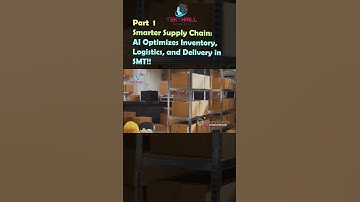 Smarter Supply Chain: AI Optimizes Inventory, Logistics, and Delivery in SMT! Part 1 #ai #viral