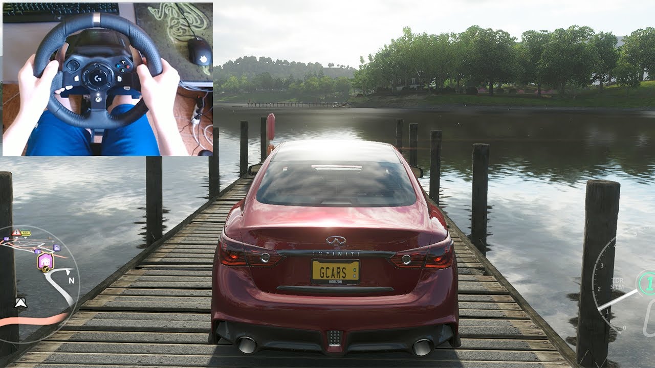 Forza horizon 4 logitech g27 вместо газа тормоз