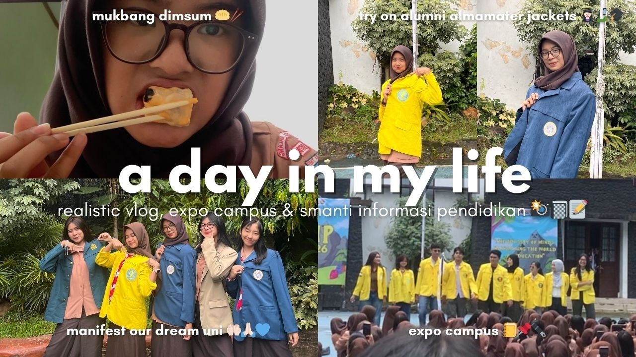 A DAY IN MY LIFE 📓🎀 : expo campus, realistic vlog, 10th grade ( junior ) high school vlog.