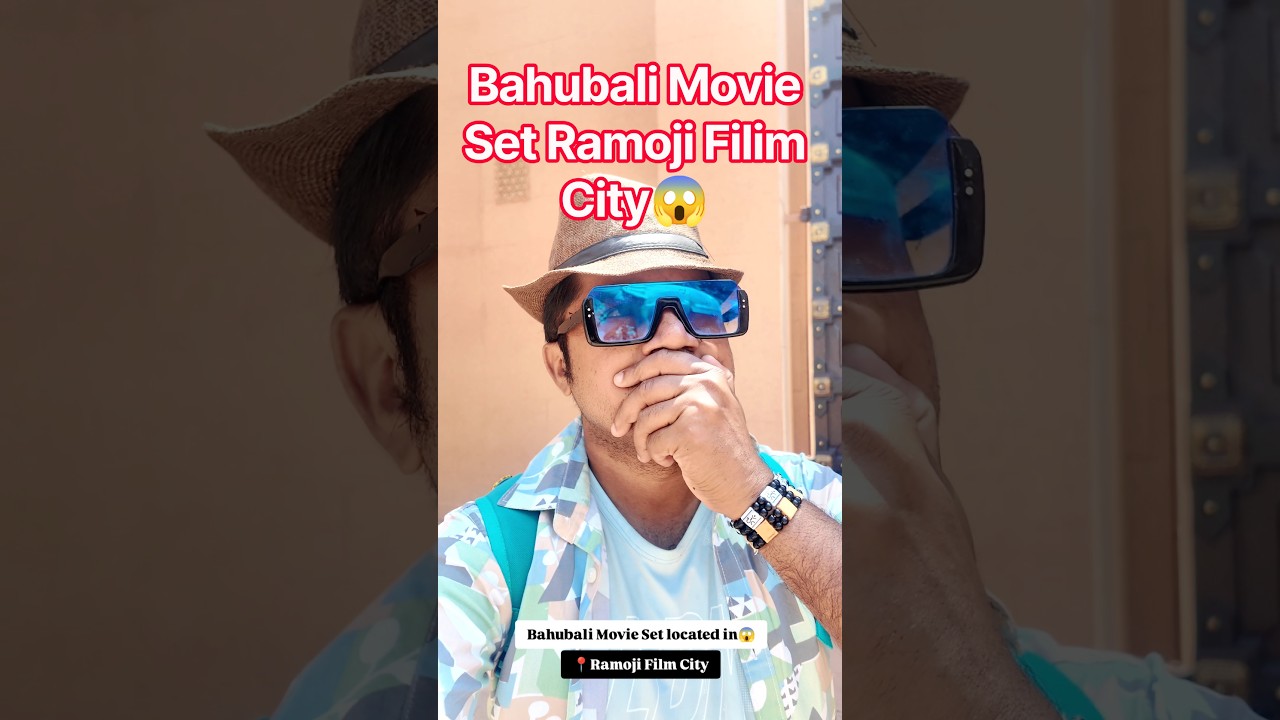 Bahubali Movie Set Ramoji Filim City😱#shorts #bahubali #travelmania #ramojifilmcity
