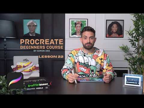 Lesson 22 — Transform Tool in Procreate Move, Scale & Adjust